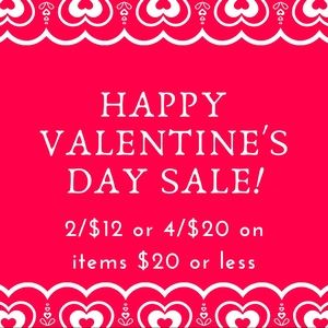 Valentine’s Day Sale!